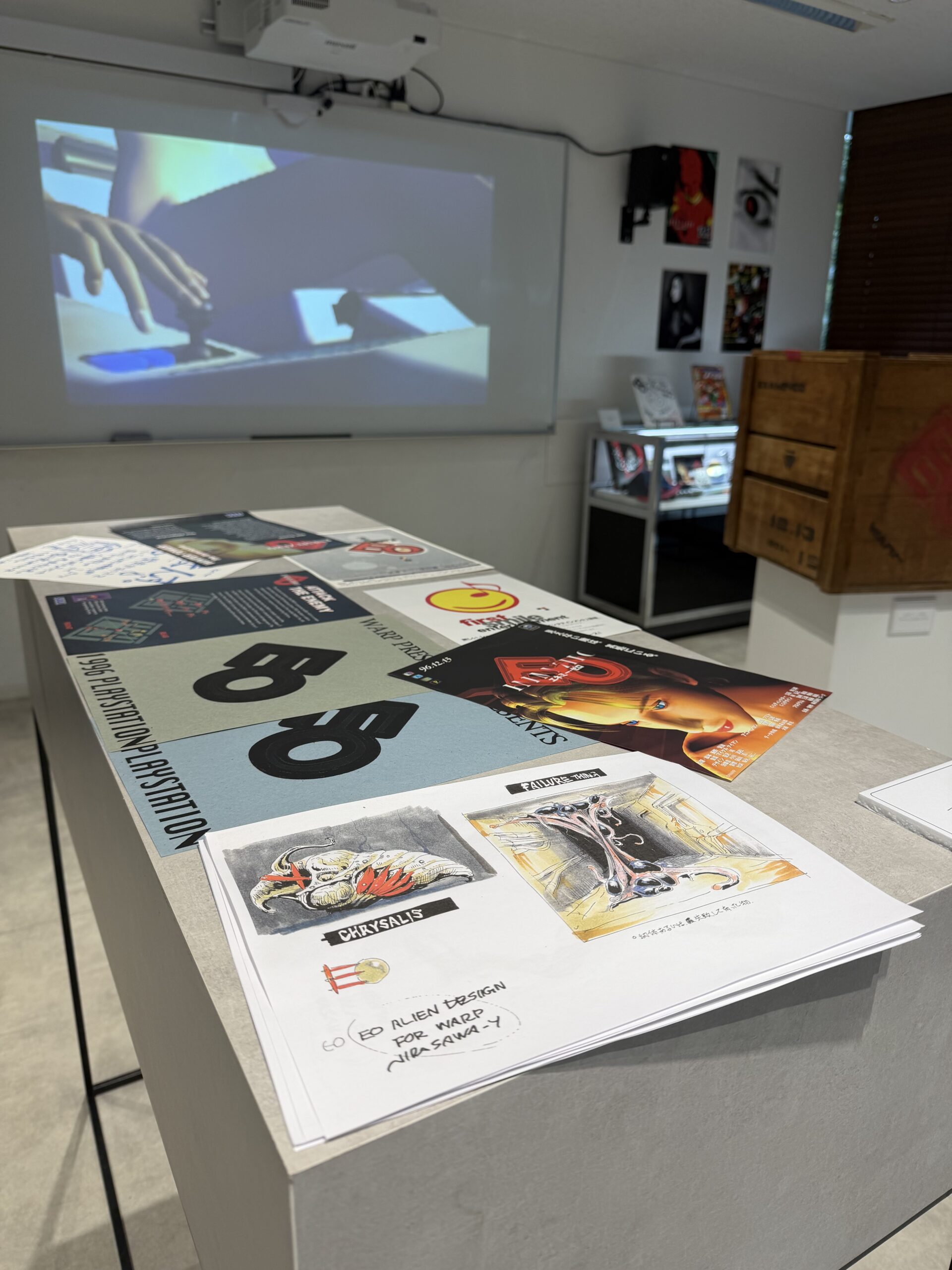 エネミー・ゼロ発売30周年記念展示 写真2